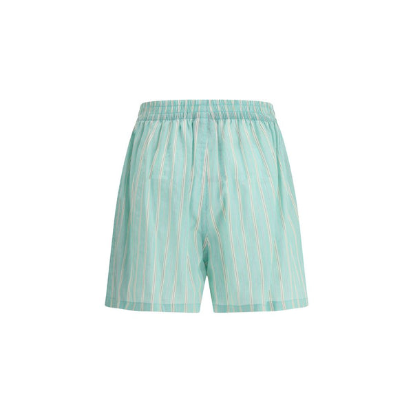 Green Copper Bermuda Shorts