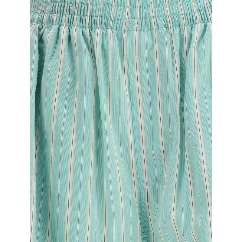 Green Copper Bermuda Shorts
