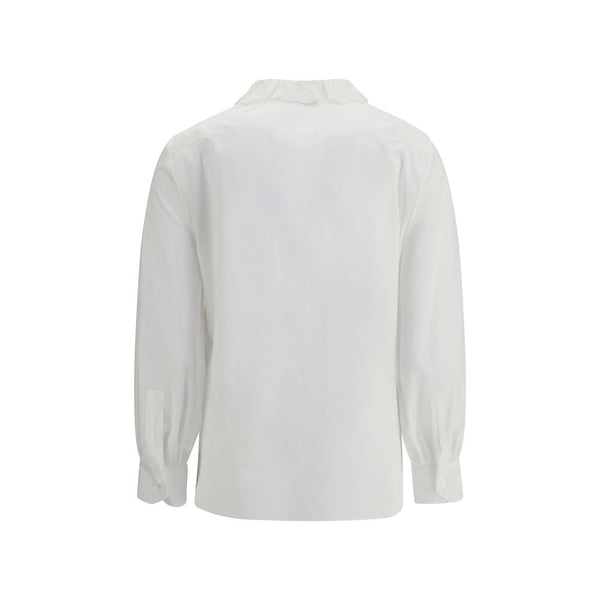 White Cotton Dress Shirt