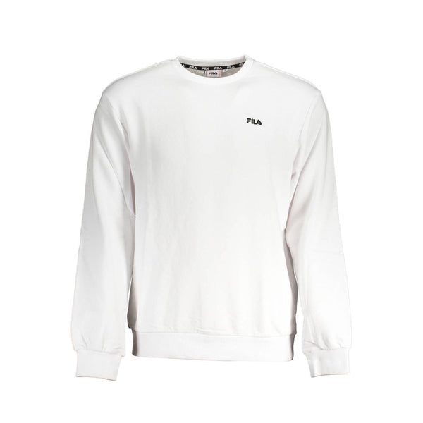 White Cotton Men Sweater
