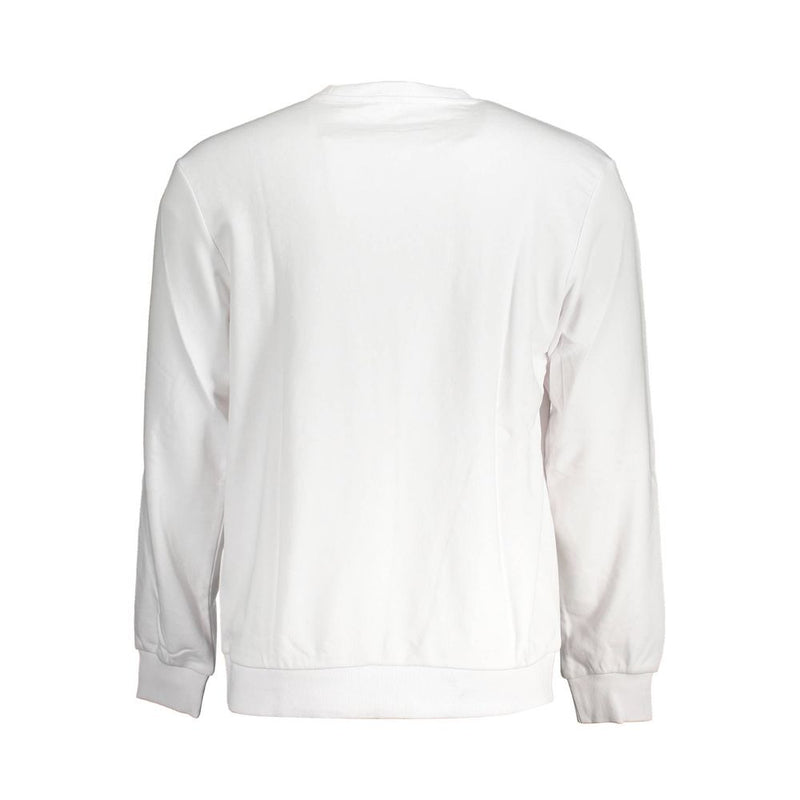 White Cotton Men Sweater
