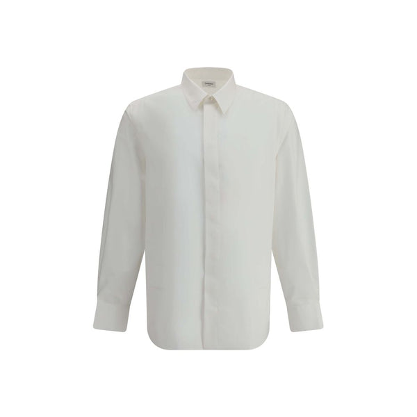 White Cotton Dress Shirt