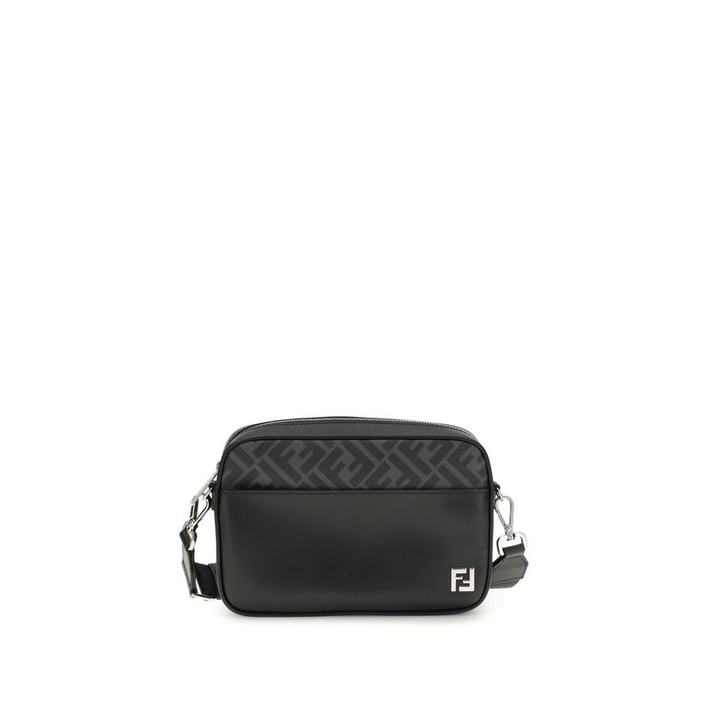 Black Leather Shoulder Bag