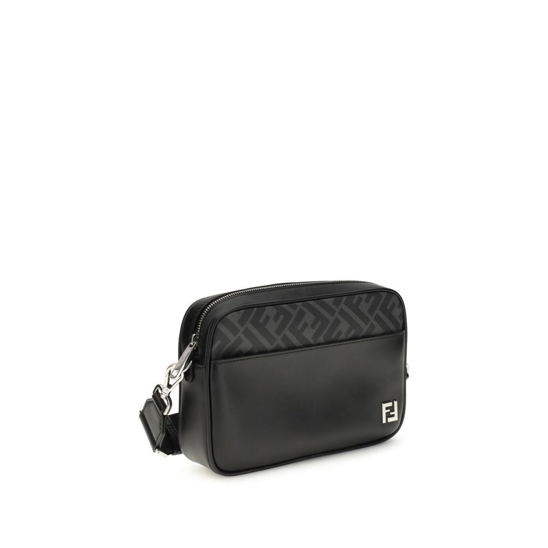 Black Leather Shoulder Bag