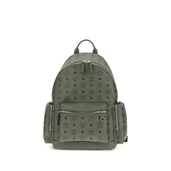 Green Fabric Backpack