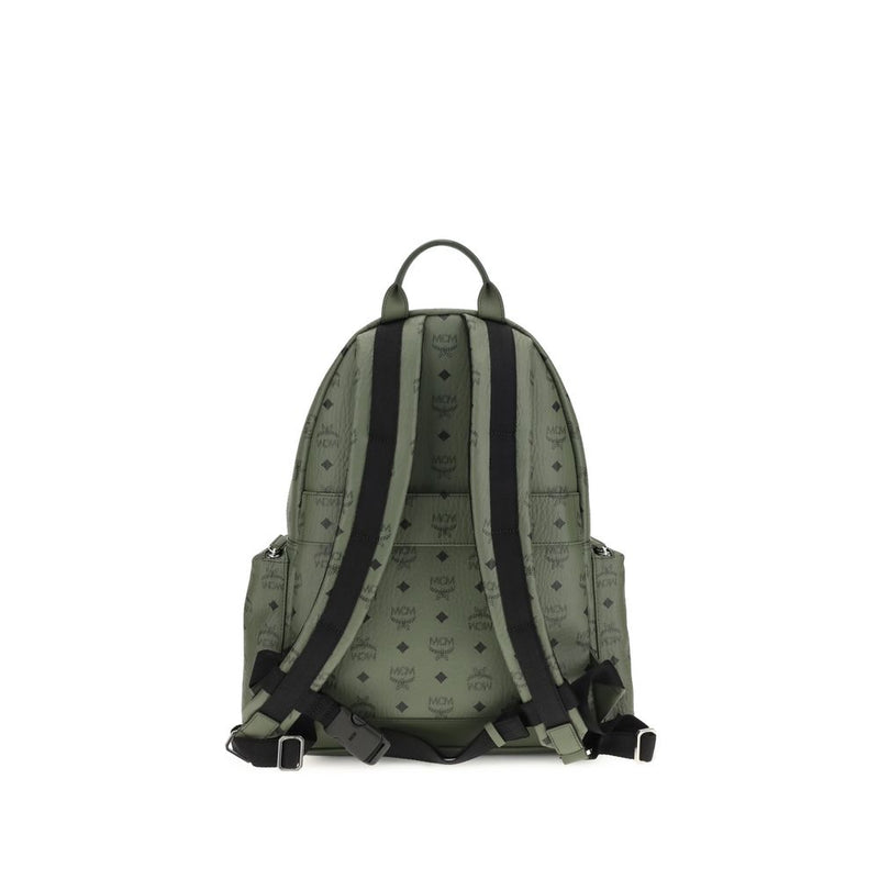 Green Fabric Backpack