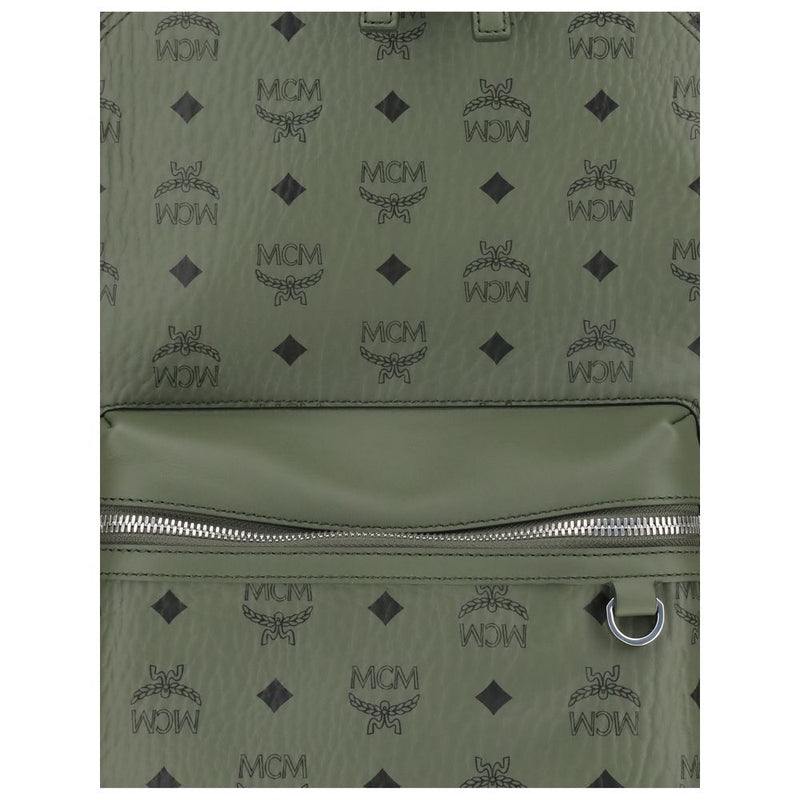 Green Fabric Backpack