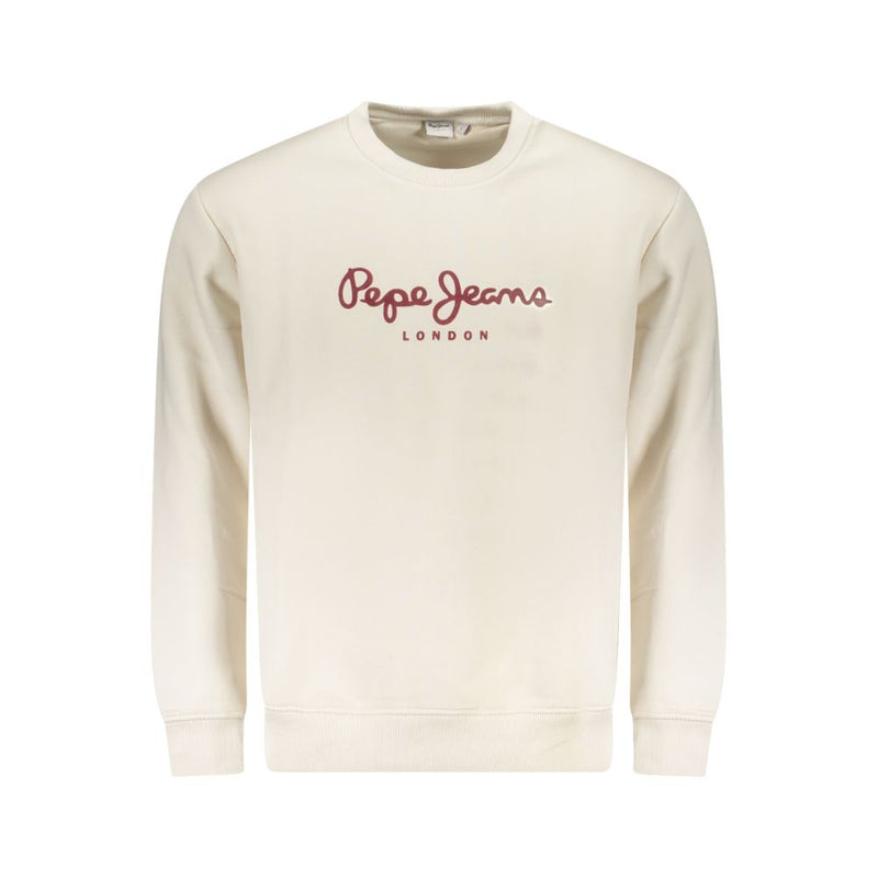White Cotton Men Sweater