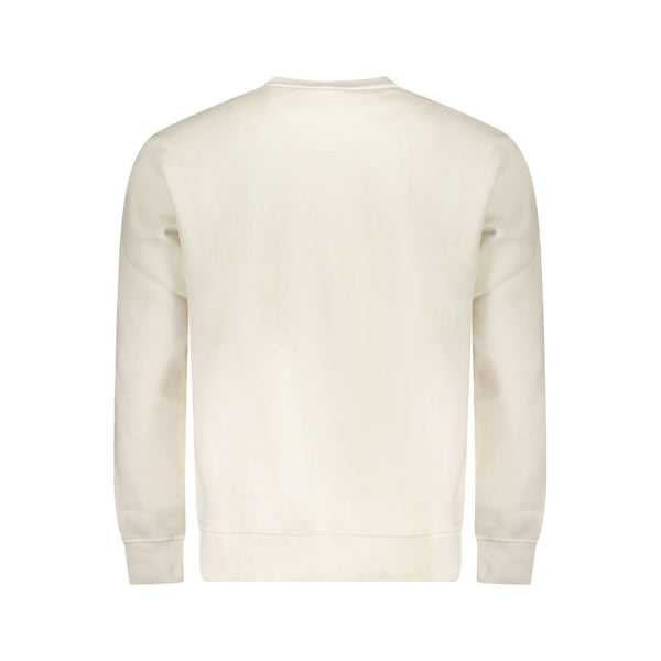 White Cotton Men Sweater