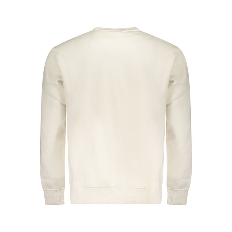 White Cotton Men Sweater