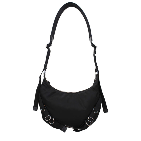 Black Nylon Crossbody Bag