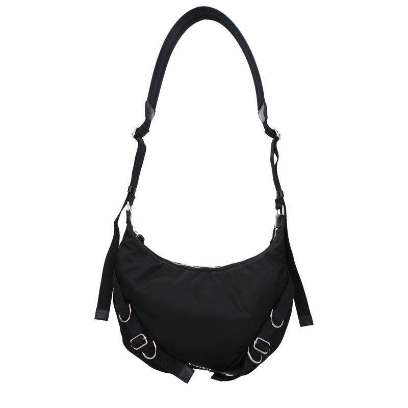 Black Nylon Crossbody Bag