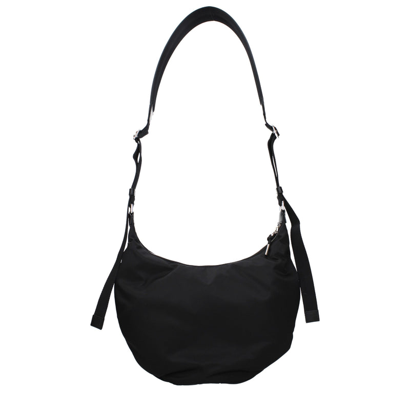 Black Nylon Crossbody Bag