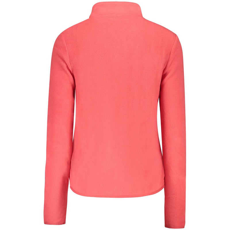 Pink Polyester Women Sweater