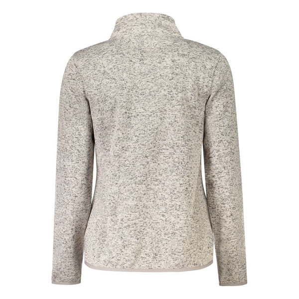 Beige Polyester Women Sweater