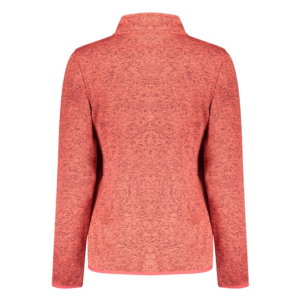 Pink Polyester Women Sweater