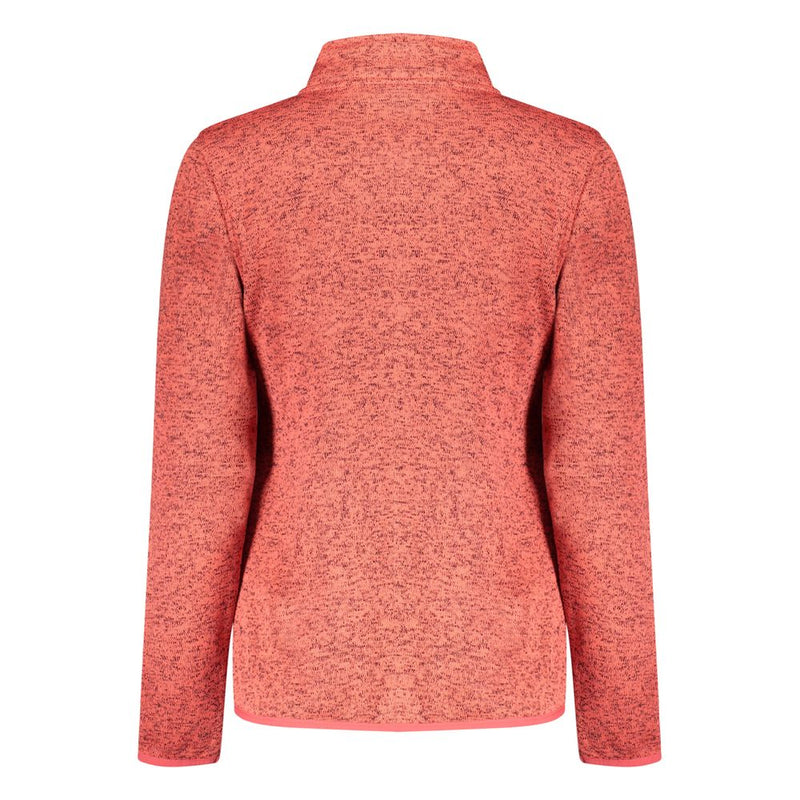 Pink Polyester Women Sweater