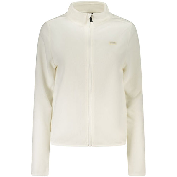 White Polyester Women Sweater