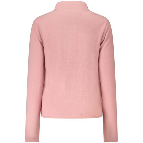 Pink Polyester Women Sweater