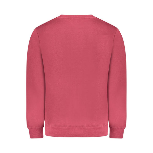 Red Cotton Men Sweater