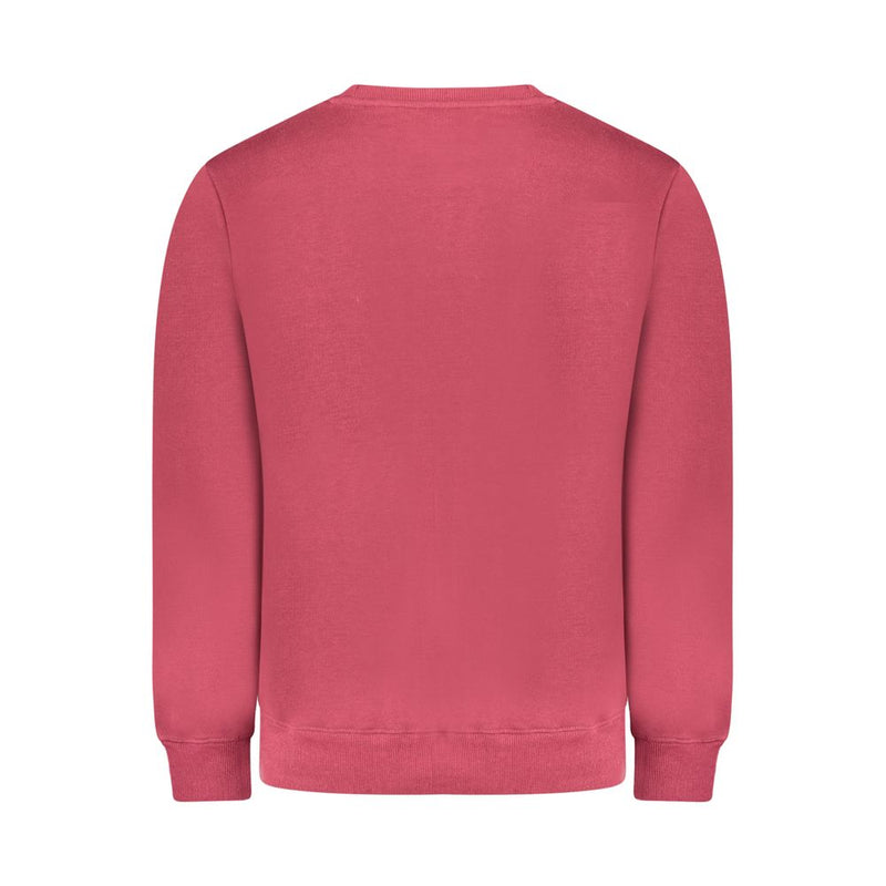 Red Cotton Men Sweater