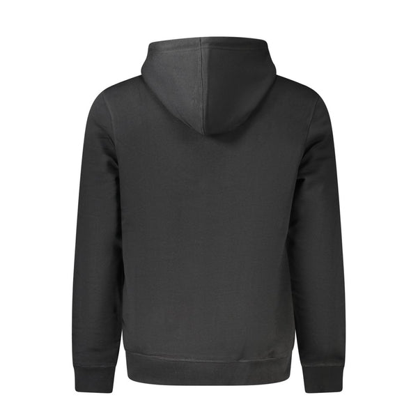 Black Cotton Men Sweater