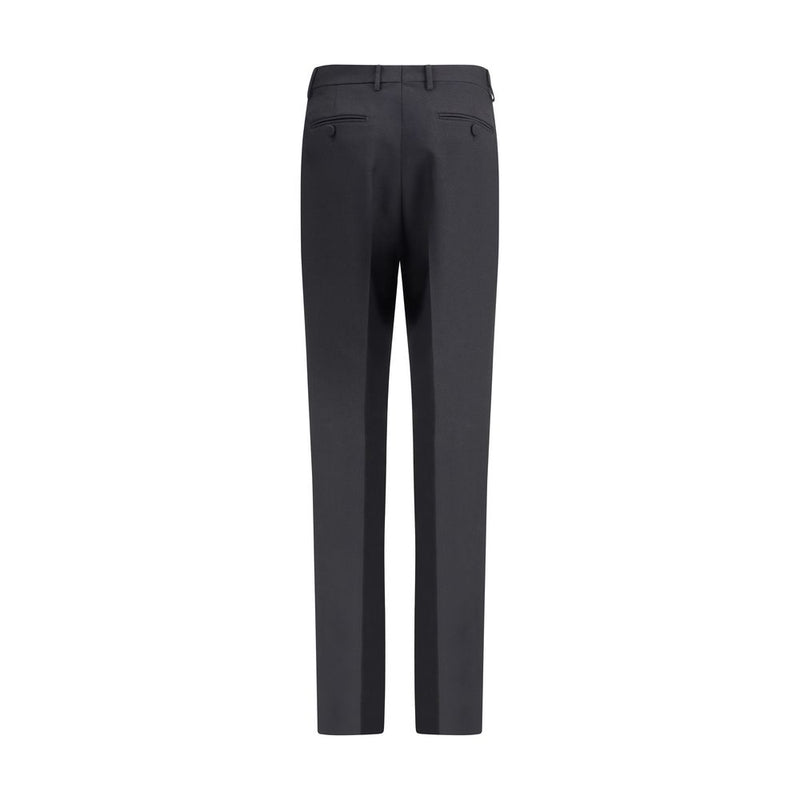 Black Wool Pants