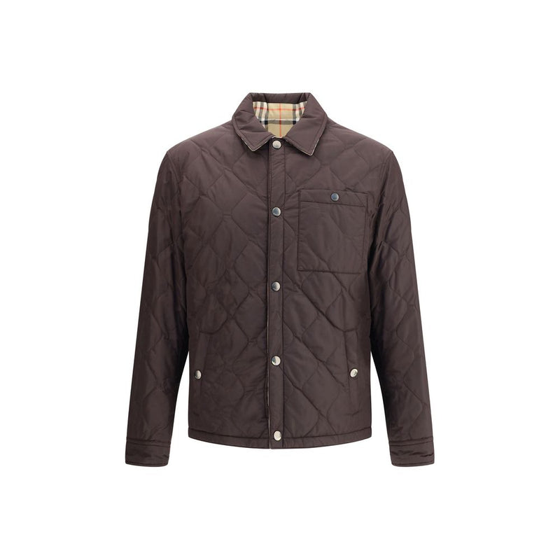 Brown Polyamide Coat