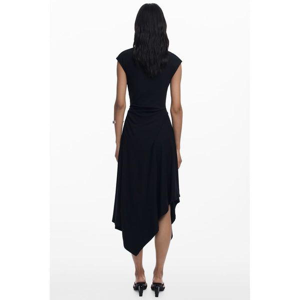 Black Cotton Women Dress
