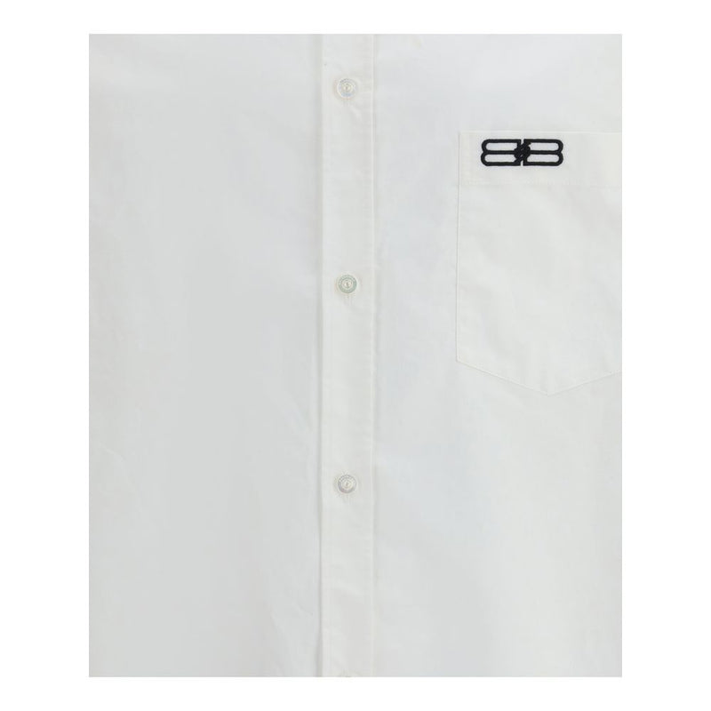White Cotton Dress Shirt