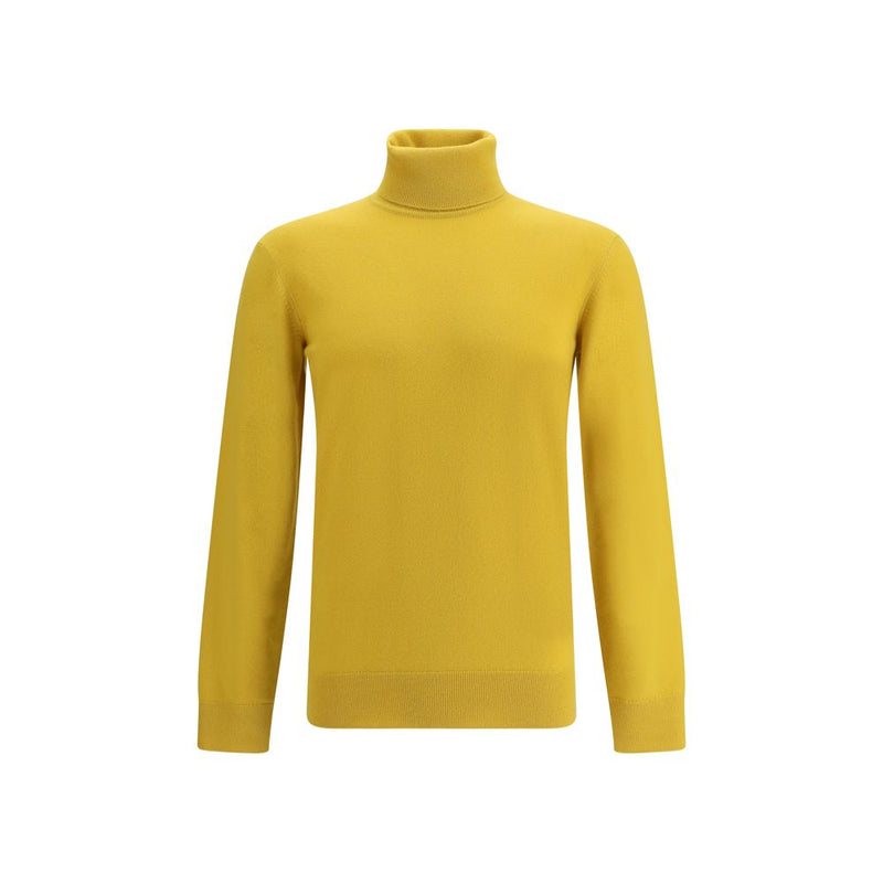 Yellow Cashmere Turtleneck