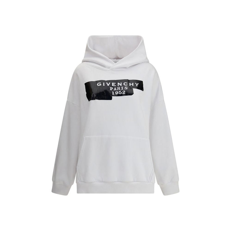 White Cotton Sweatshirt