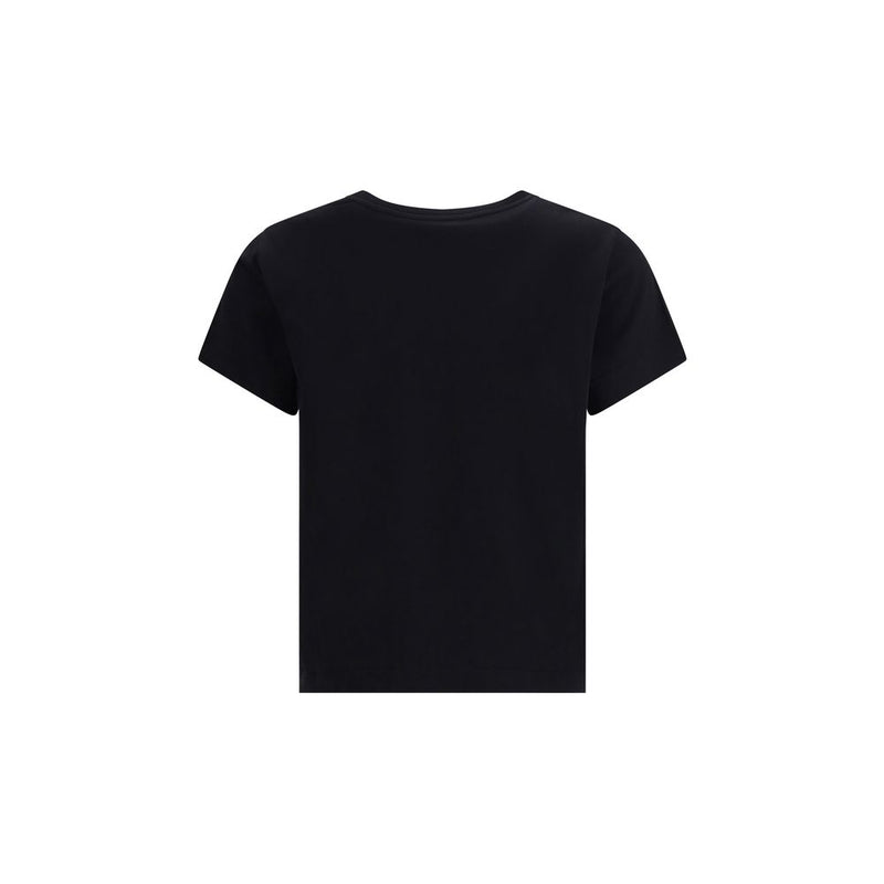 Black Cotton T-Shirt