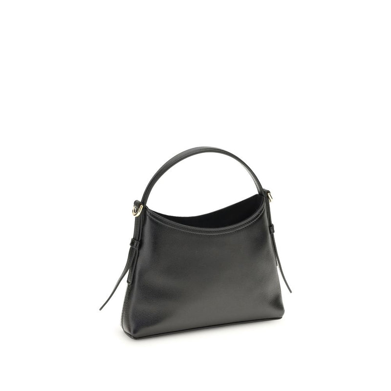 Black Calf Leather Bos Taurus Handbag