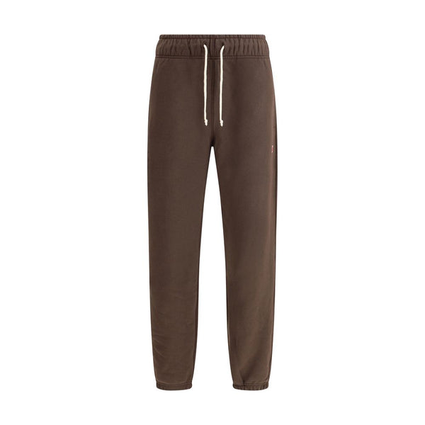 Brown Cotton Joggers (Workout Pants)