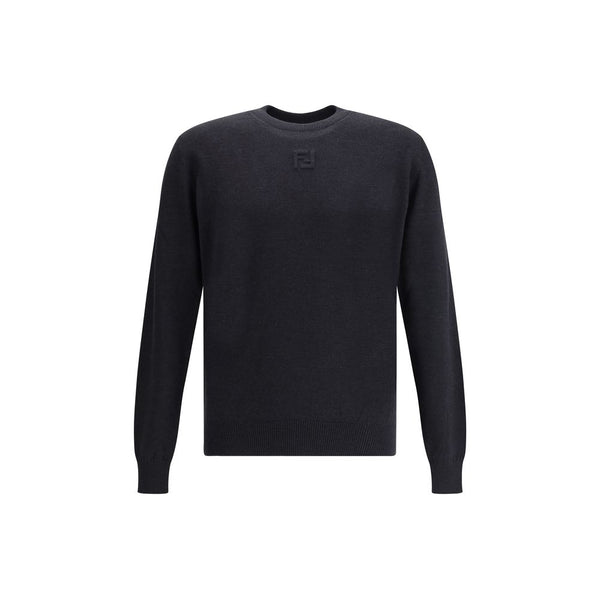 Black Fleece Wool Sweatshirt