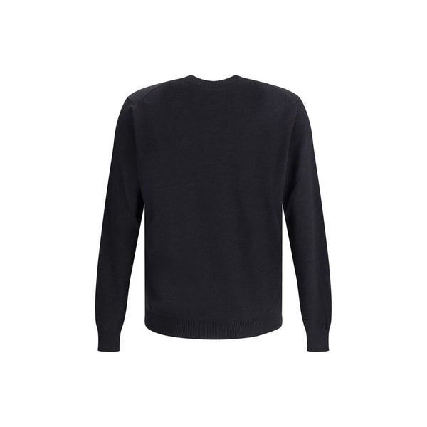Black Fleece Wool Sweatshirt
