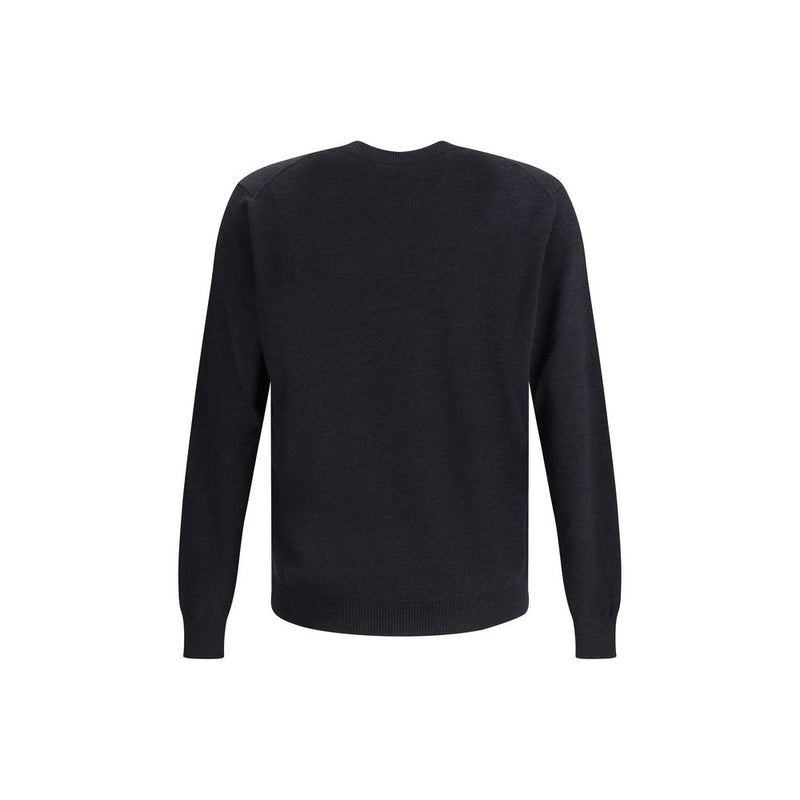 Black Fleece Wool Sweatshirt