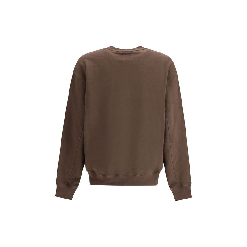Brown Cotton Sweatshirt