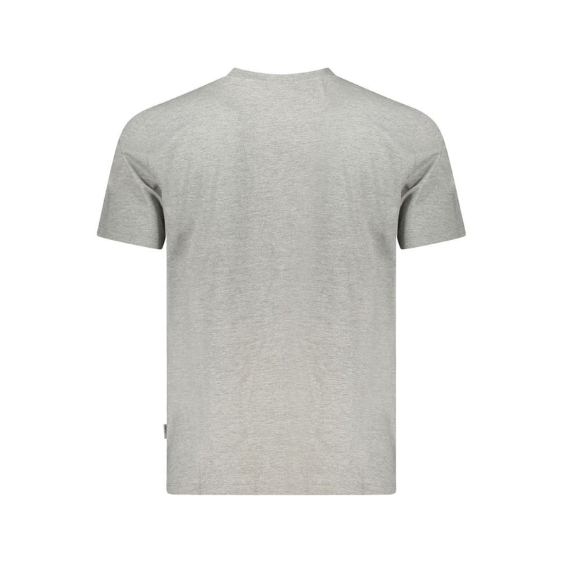 Gray Organic Cotton Men T-Shirt