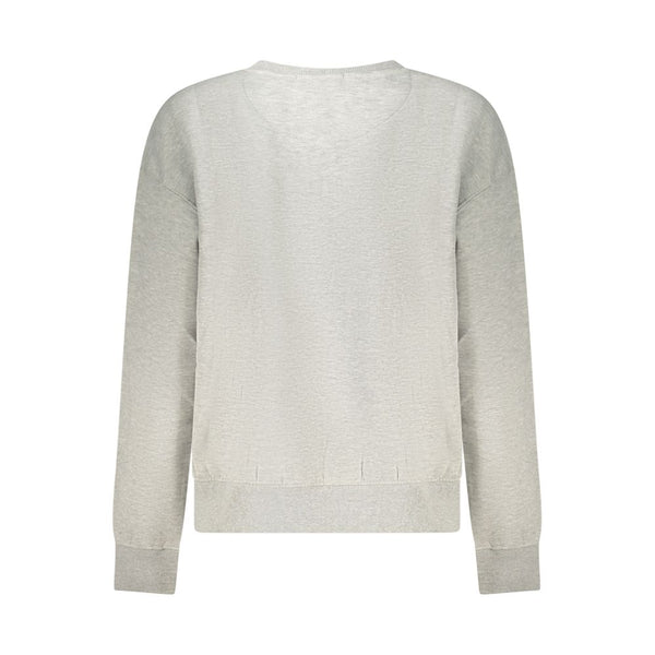 Gray Cotton Women Sweater