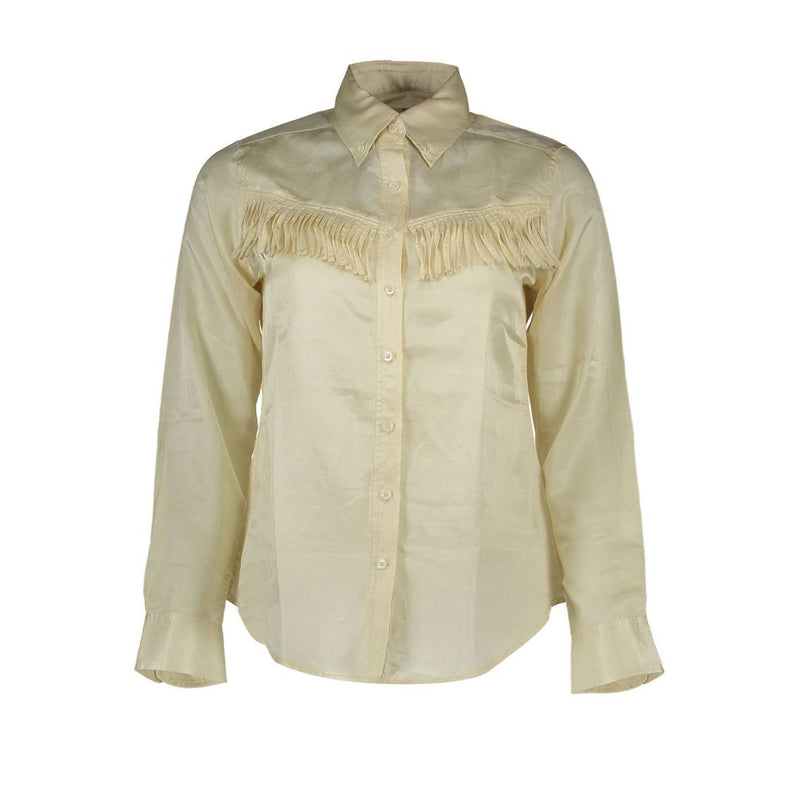 Beige Cotton Shirt