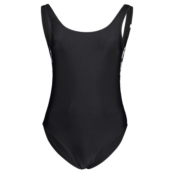 Black Elastane Swimwear