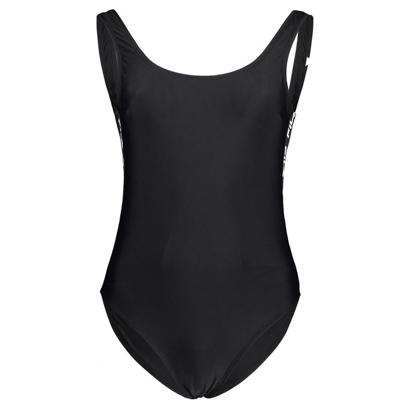 Black Elastane Swimwear