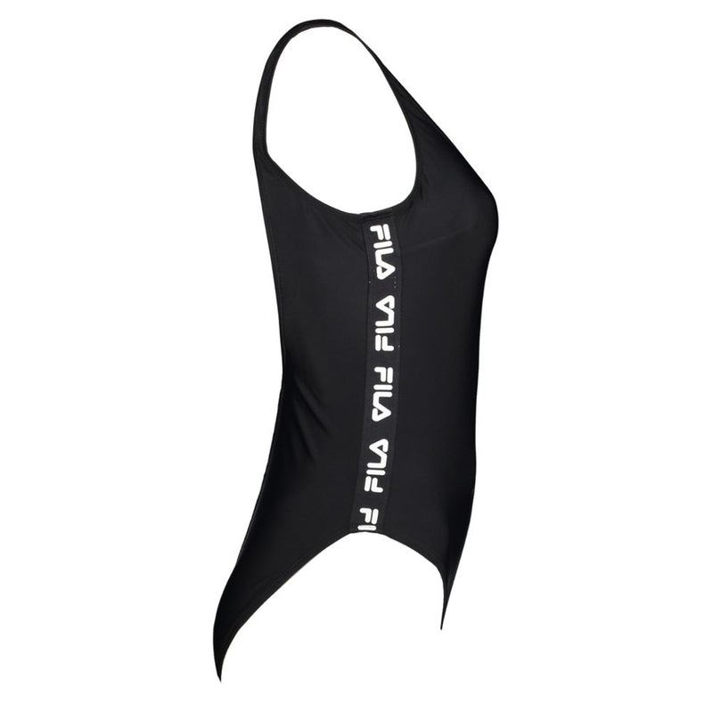 Black Elastane Swimwear