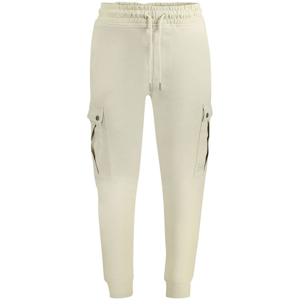 Beige Cotton Pant