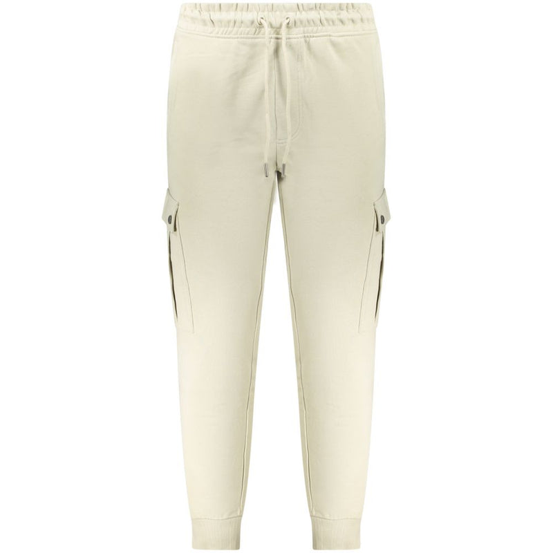 Beige Cotton Pant