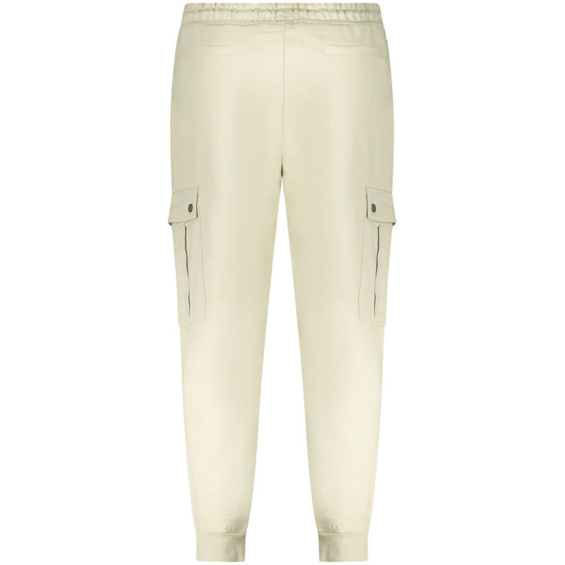 Beige Cotton Pant