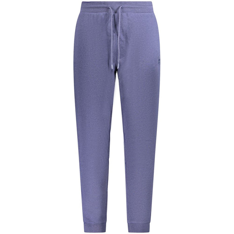 Blue Cotton Pant