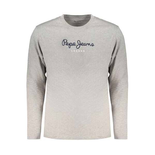 Gray Cotton T-Shirt